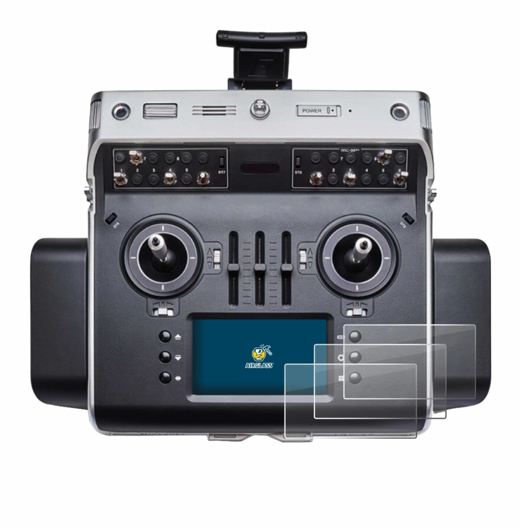 Image of the device Graupner MC-32ex with a wide variety of screen protectors.