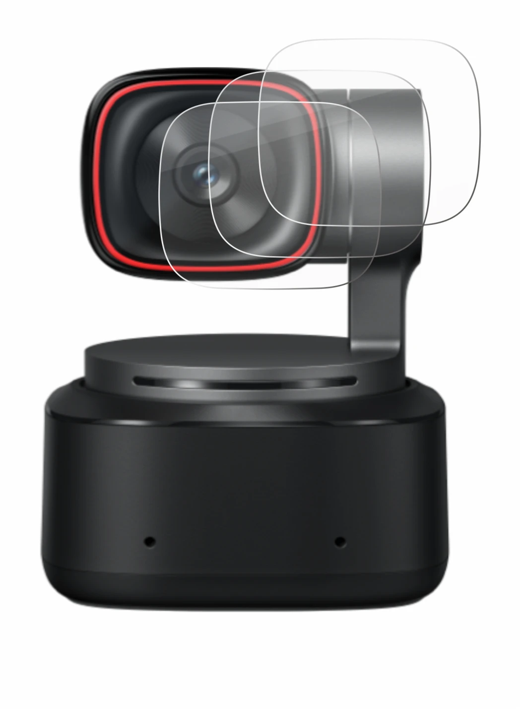 Image of the device OBSBOT Tiny 2 with a wide variety of screen protectors.