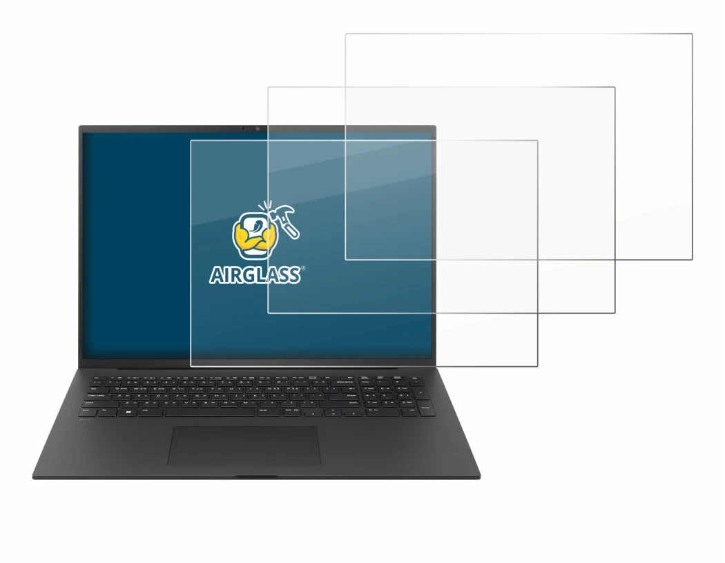 Image of the device LG gram Pro 17 2024 with a wide variety of screen protectors.