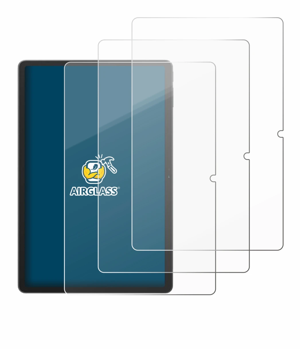 Image of the device Blackview Tab 16 Pro with a wide variety of screen protectors.