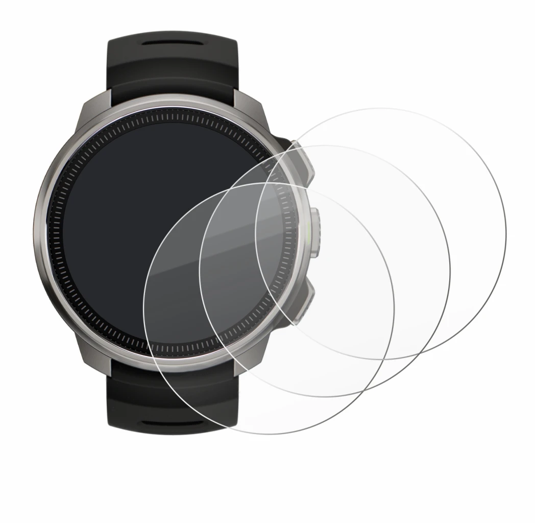 Image of the device Suunto Ocean with a wide variety of screen protectors.