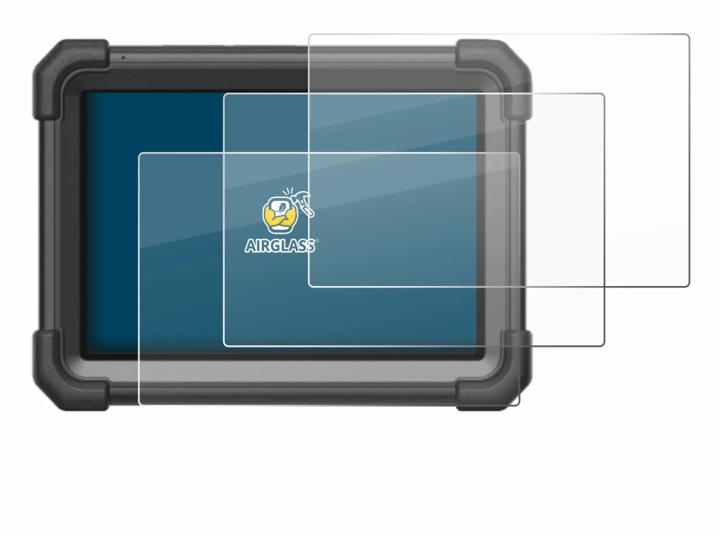 Image of the device Launch X-431 Pro Dyno with a wide variety of screen protectors.