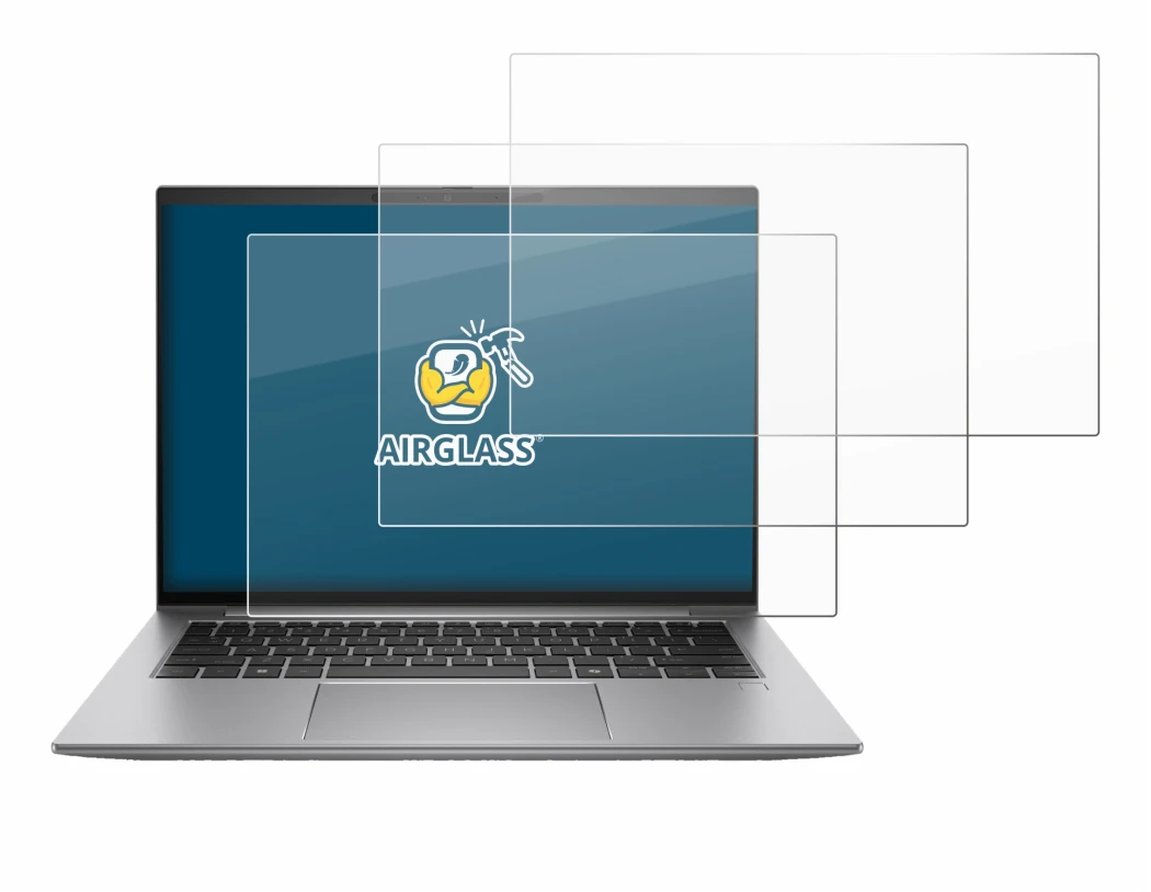 Image of the device HP Zbook Firefly 14 G11 with a wide variety of screen protectors.