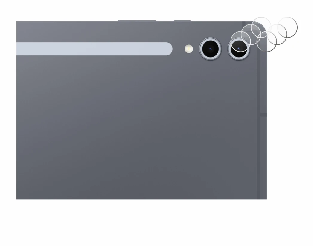 Image of the device Samsung Galaxy Tab S10 Plus WiFi (ONLY Camera Lens) with a wide variety of screen protectors.