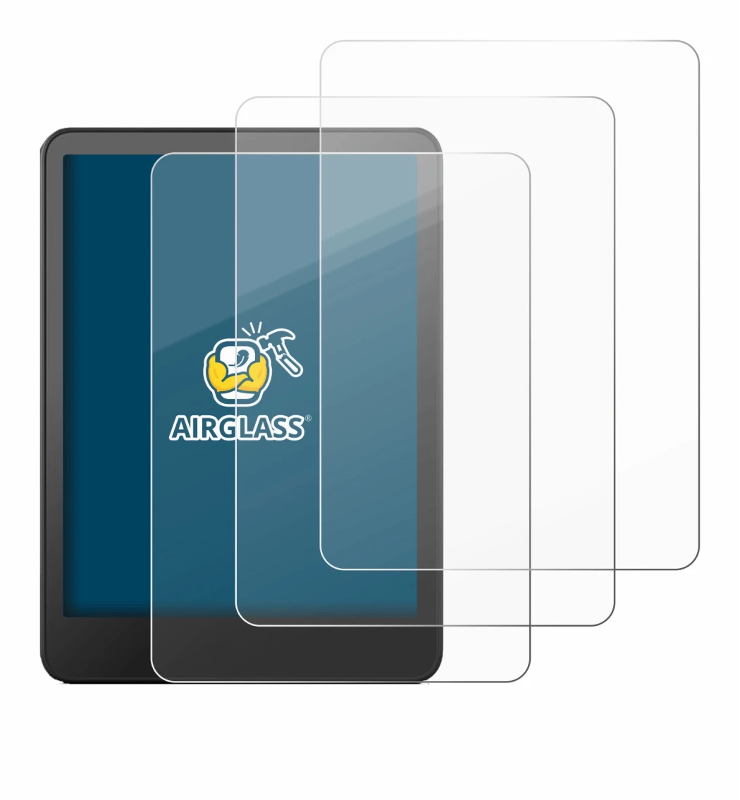 Image of the device Amazon Kindle Colorsoft Signature Edition with a wide variety of screen protectors.