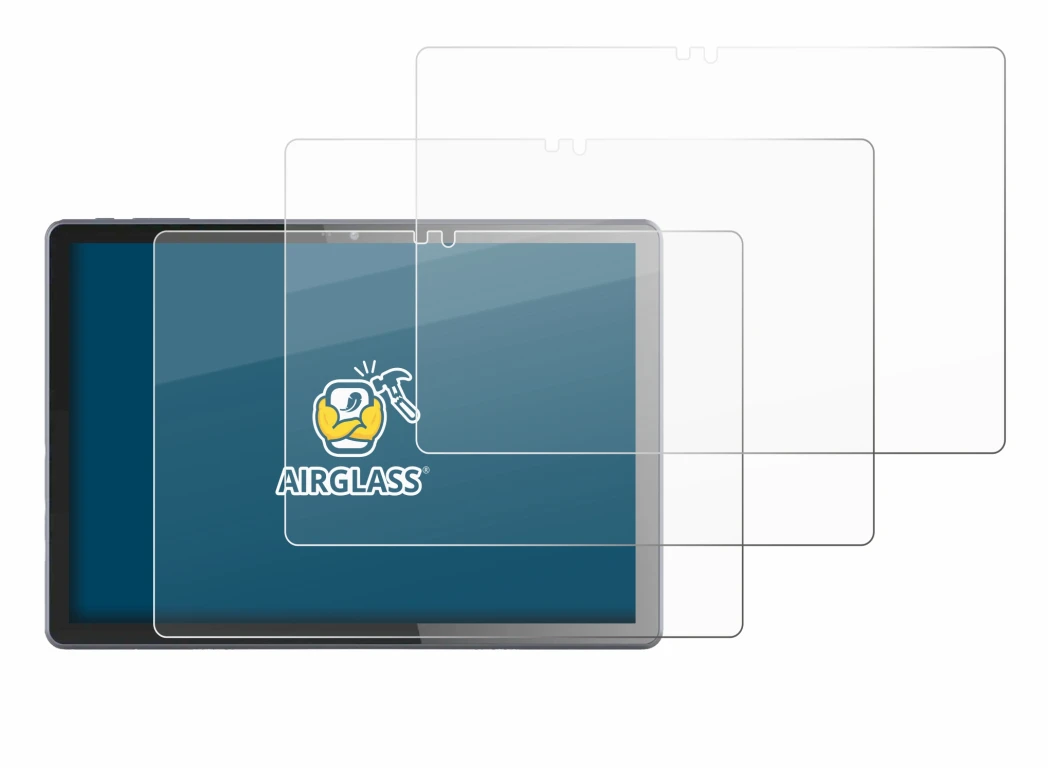 Image of the device VALE V10E-LTE with a wide variety of screen protectors.