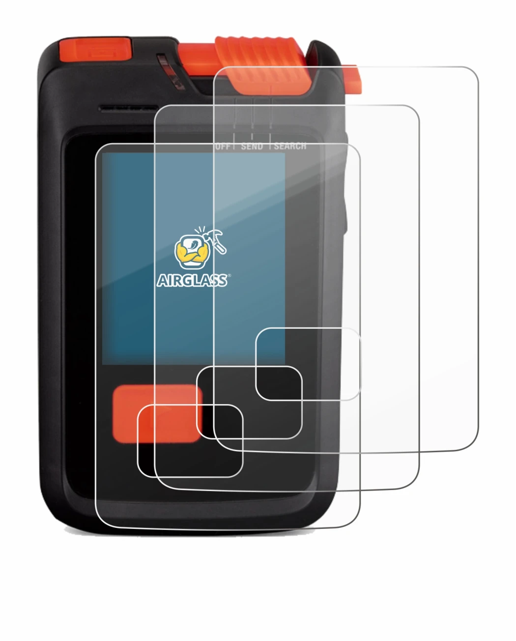 Image of the device Mammut Barryvox S2 with a wide variety of screen protectors.