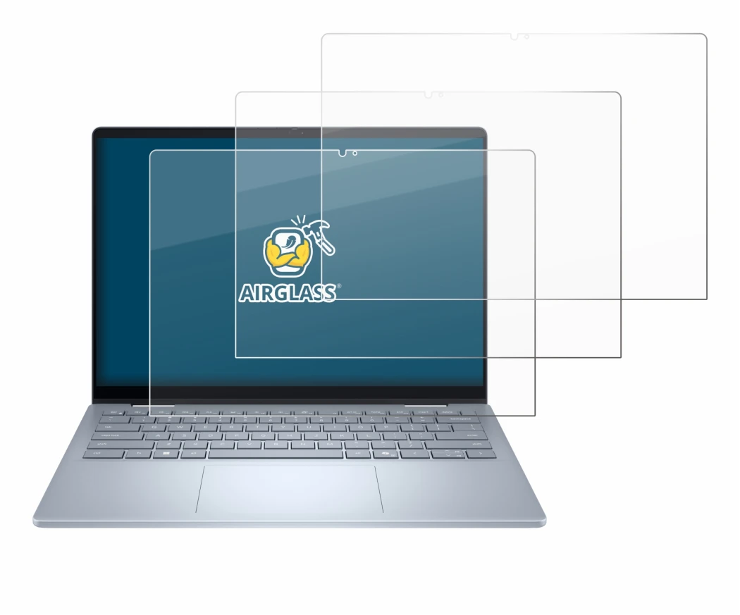 Image of the device Dell 14 Plus 2-in-1 with a wide variety of screen protectors.