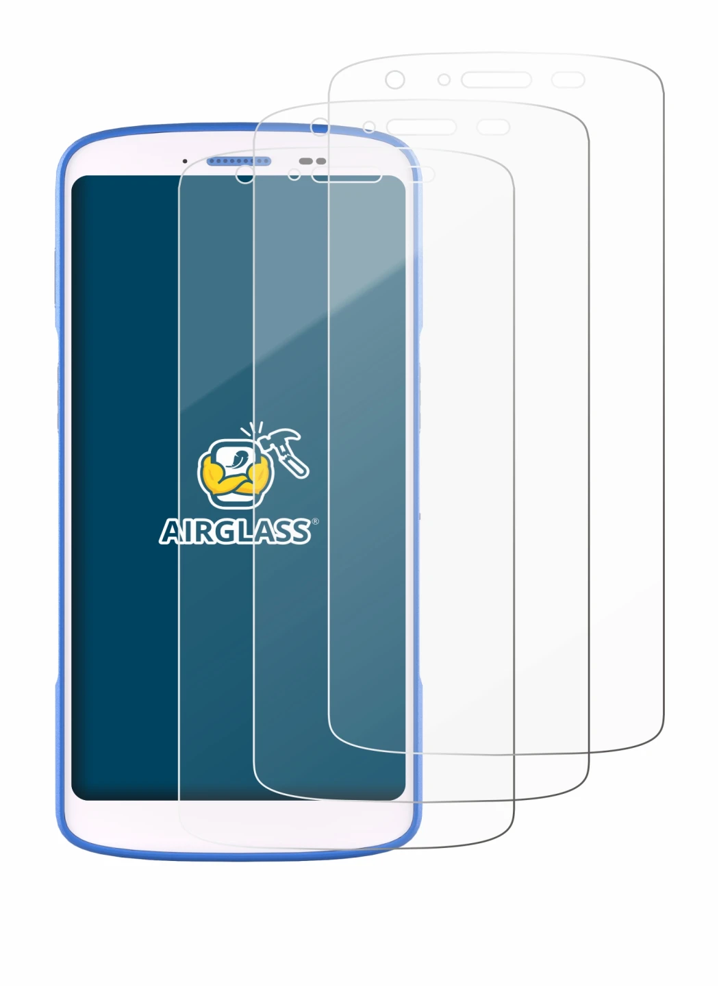 Image of the device Zebra HC 25 with a wide variety of screen protectors.