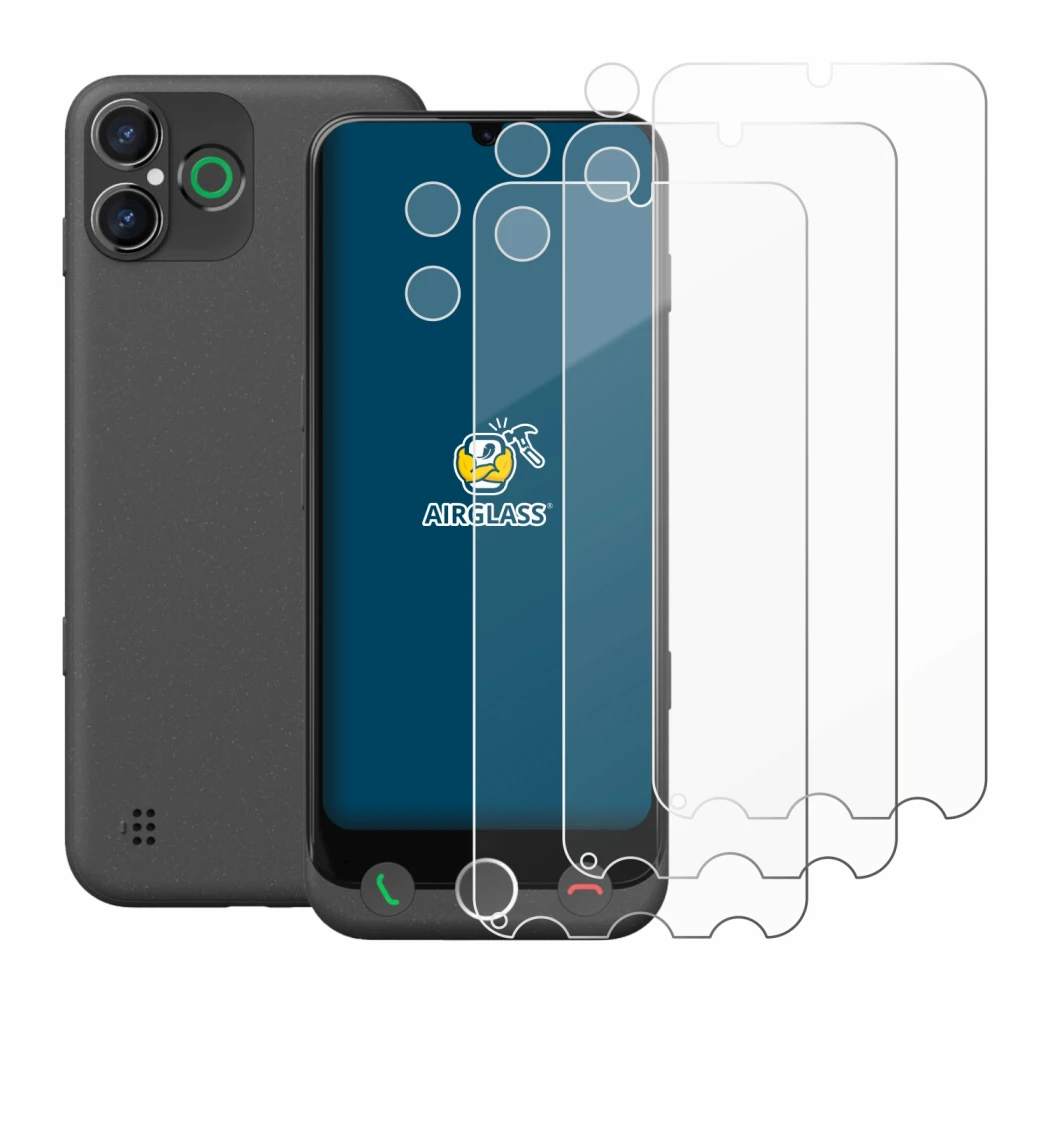 Image of the device Doro Aurora A30 (Front+Camera) with a wide variety of screen protectors.