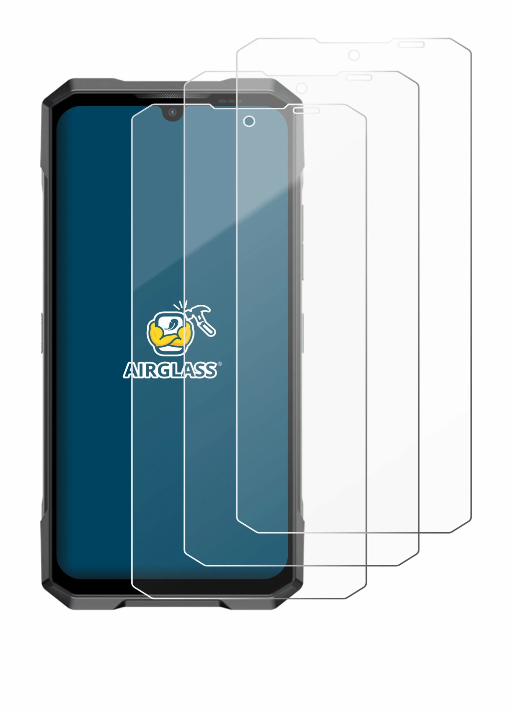 Image of the device Doogee Blade GT Play with a wide variety of screen protectors.