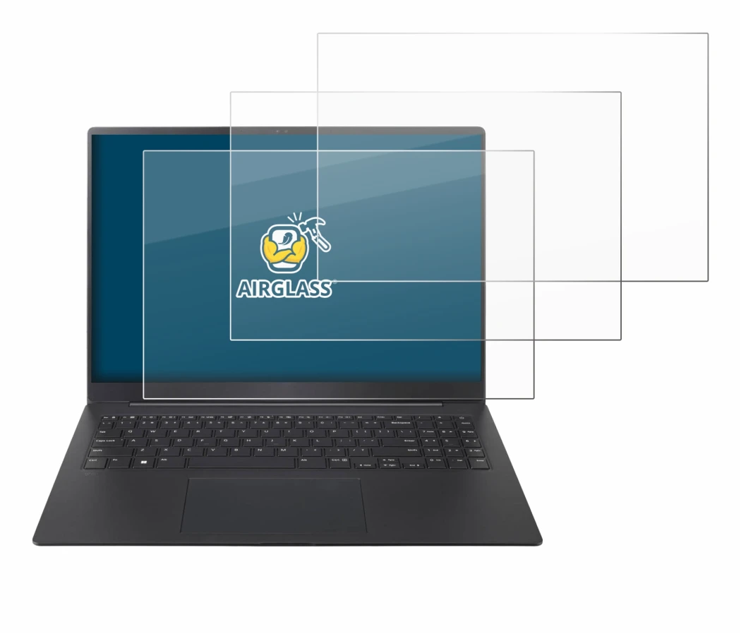 Image of the device LG gram Pro 16 2025 with a wide variety of screen protectors.