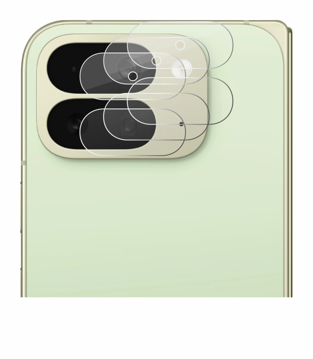 Image of the device Google Pixel 10 Pro Fold (ONLY Camera Lens) with a wide variety of screen protectors.