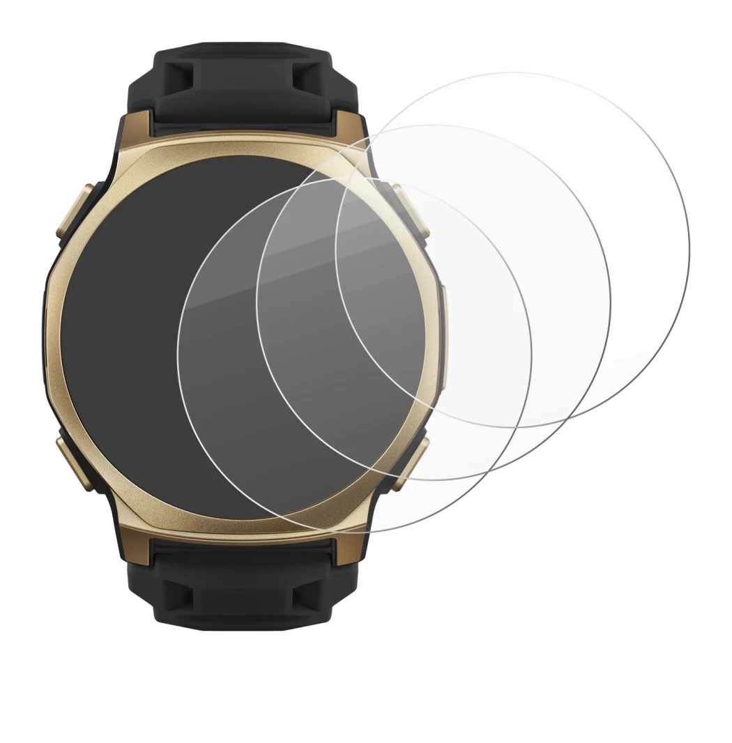 Image of the device Huami Amazfit T-Rex 3 Pro (44 mm) with a wide variety of screen protectors.
