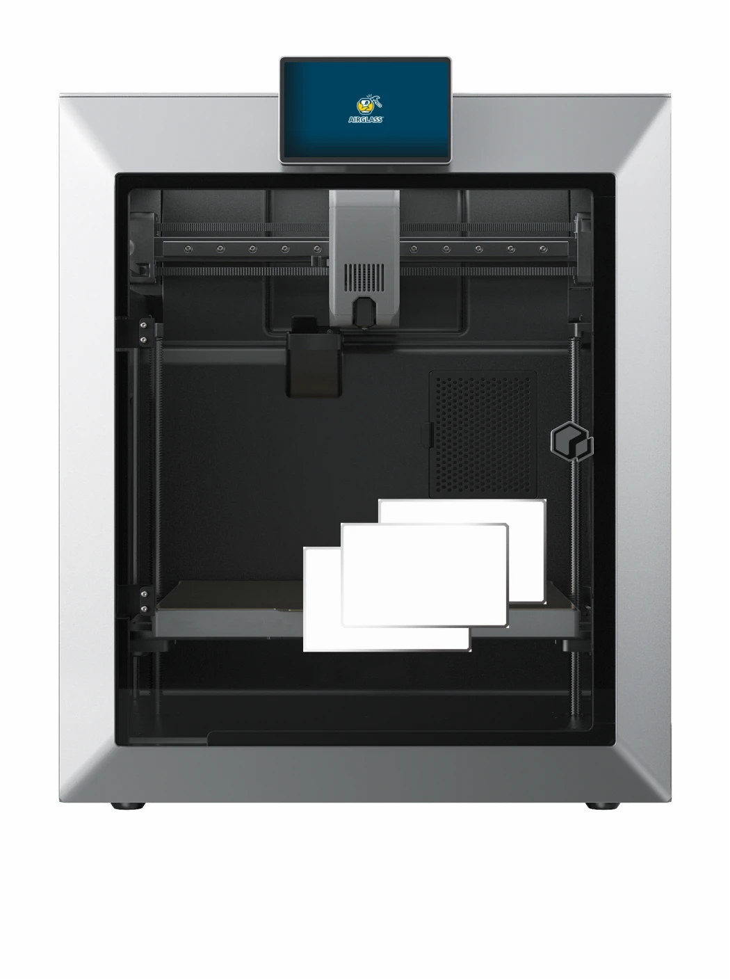 Image of the device Qidi Tech Q2 with a wide variety of screen protectors.