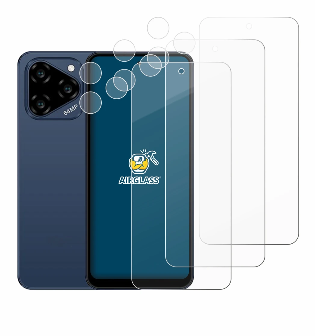 Image of the device Acer Acerone Liquid S262F5 (Front+Camera) with a wide variety of screen protectors.