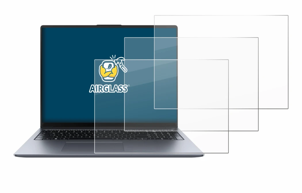 Image of the device Huawei MateBook D 16 2024 with a wide variety of screen protectors.