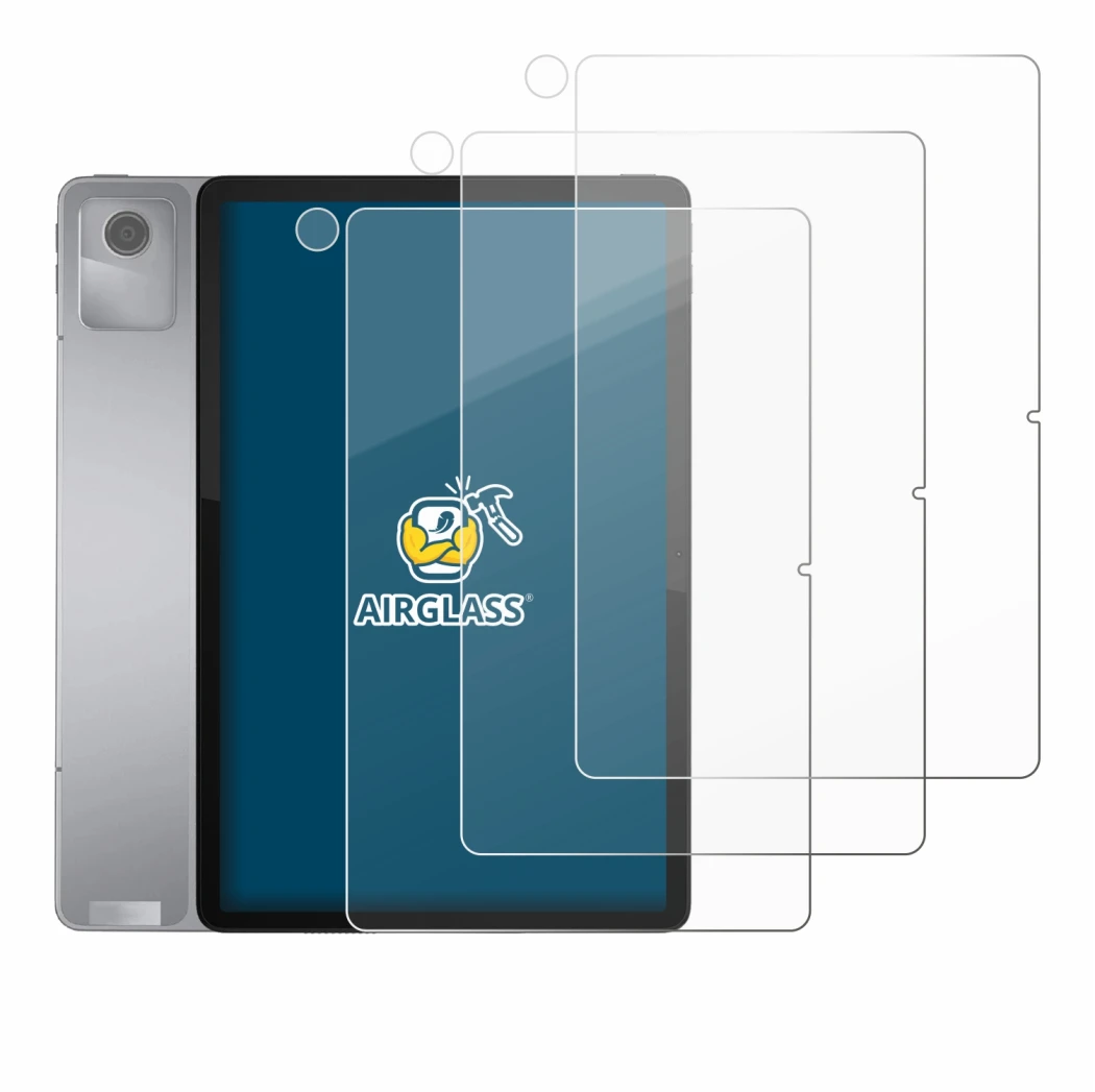 Image of the device Lenovo Tab M11 (Front+Camera) with a wide variety of screen protectors.