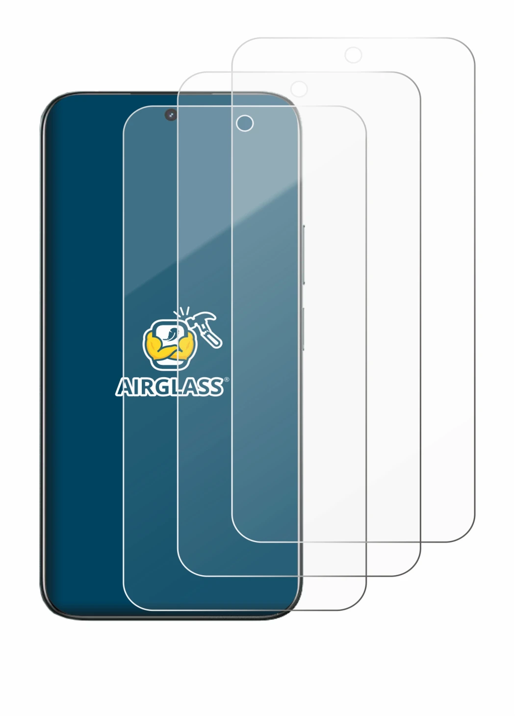 Image of the device realme C85 4G with a wide variety of screen protectors.