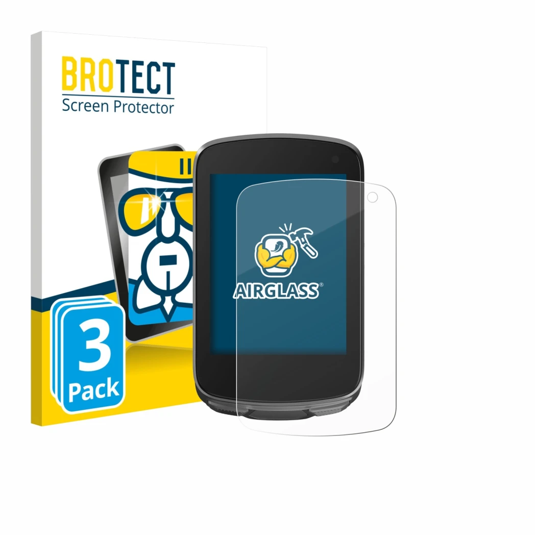 Front side of a product packaging with the brand logo BROTECT. Next to it is the device Geoid CC700 Pro 2.8