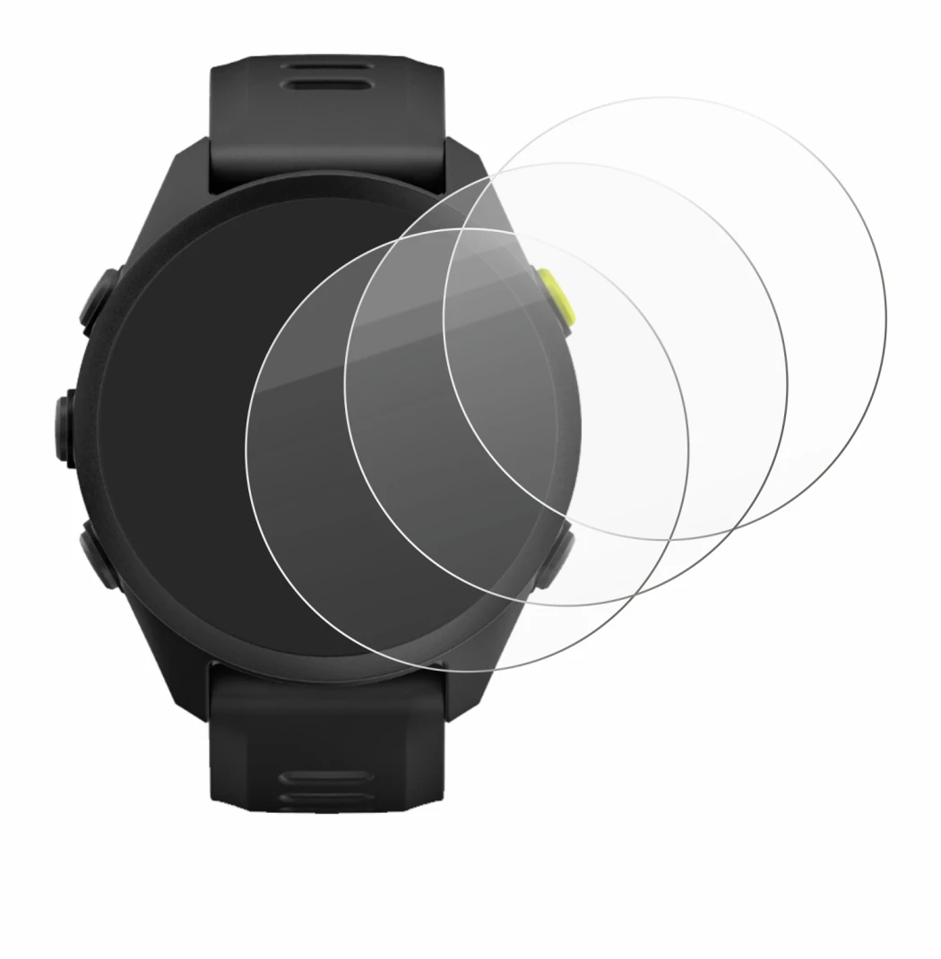 Image of the device Garmin Forerunner 70 with a wide variety of screen protectors.