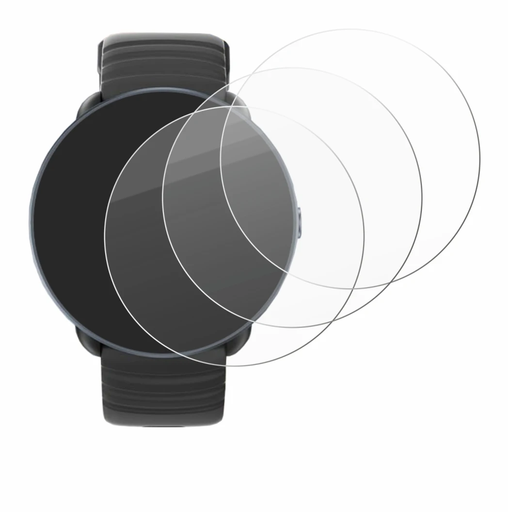 Image of the device Parsonver PSSW9 with a wide variety of screen protectors.