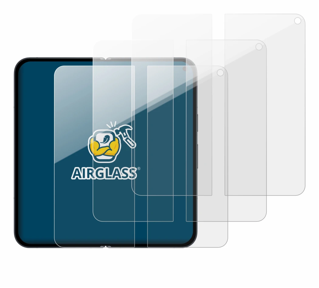 Image of the device Google Pixel 11 Pro Fold (Inner display) with a wide variety of screen protectors.