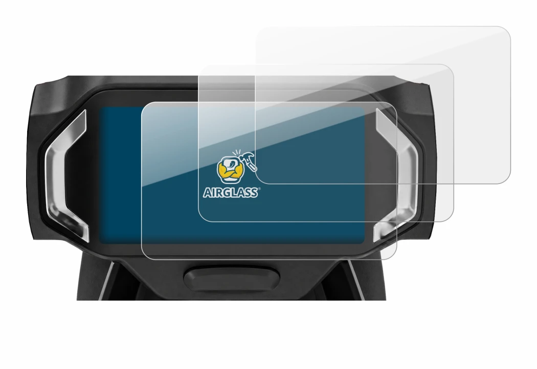 Image of the device Navee UT5 Max with a wide variety of screen protectors.