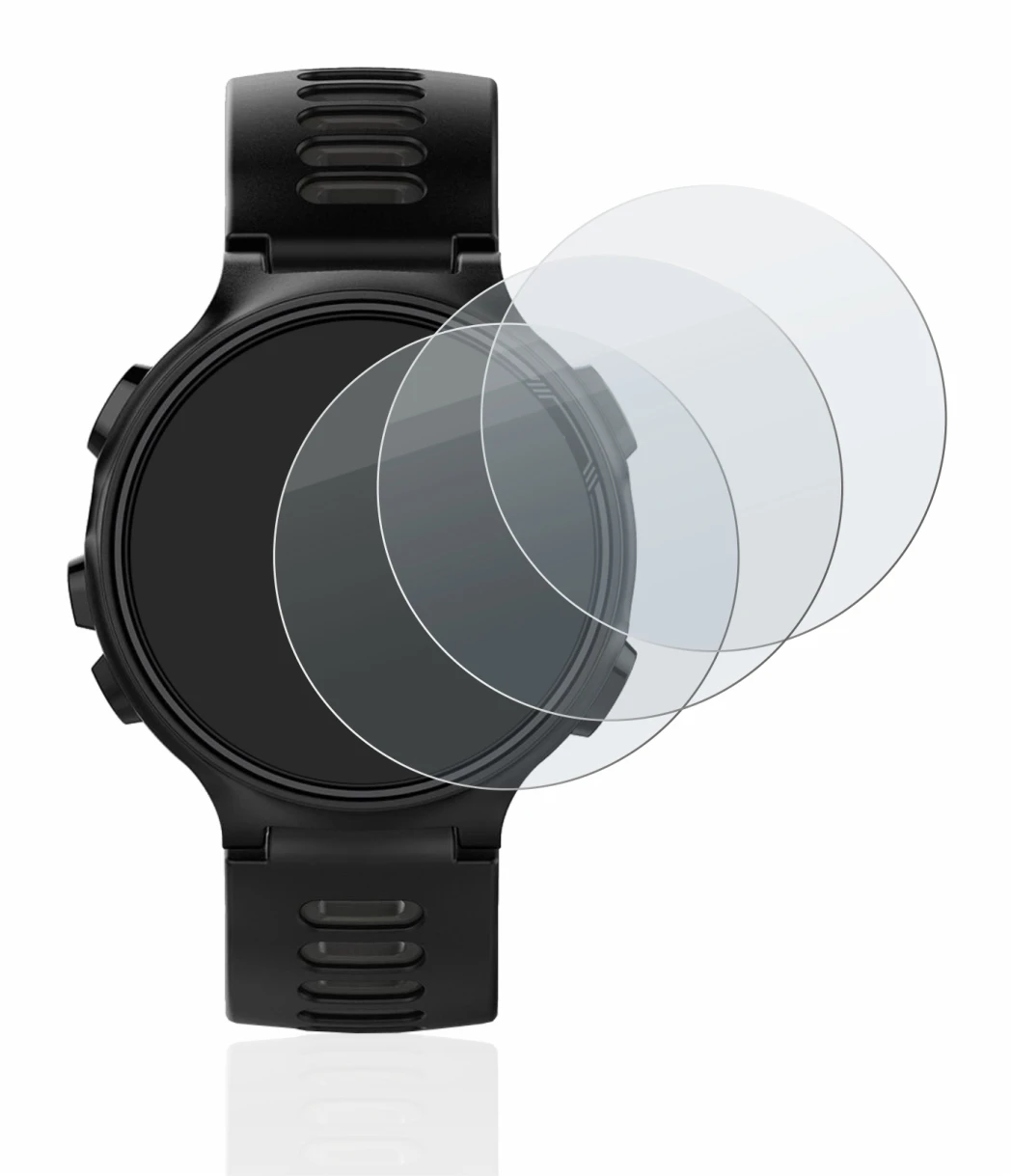 Image of the device Garmin Forerunner 735XT with a wide variety of screen protectors.