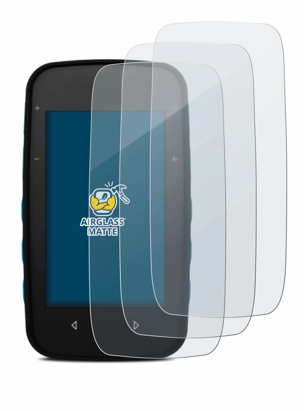 Image of the device CompeGPS TwoNav Cross with a wide variety of screen protectors.
