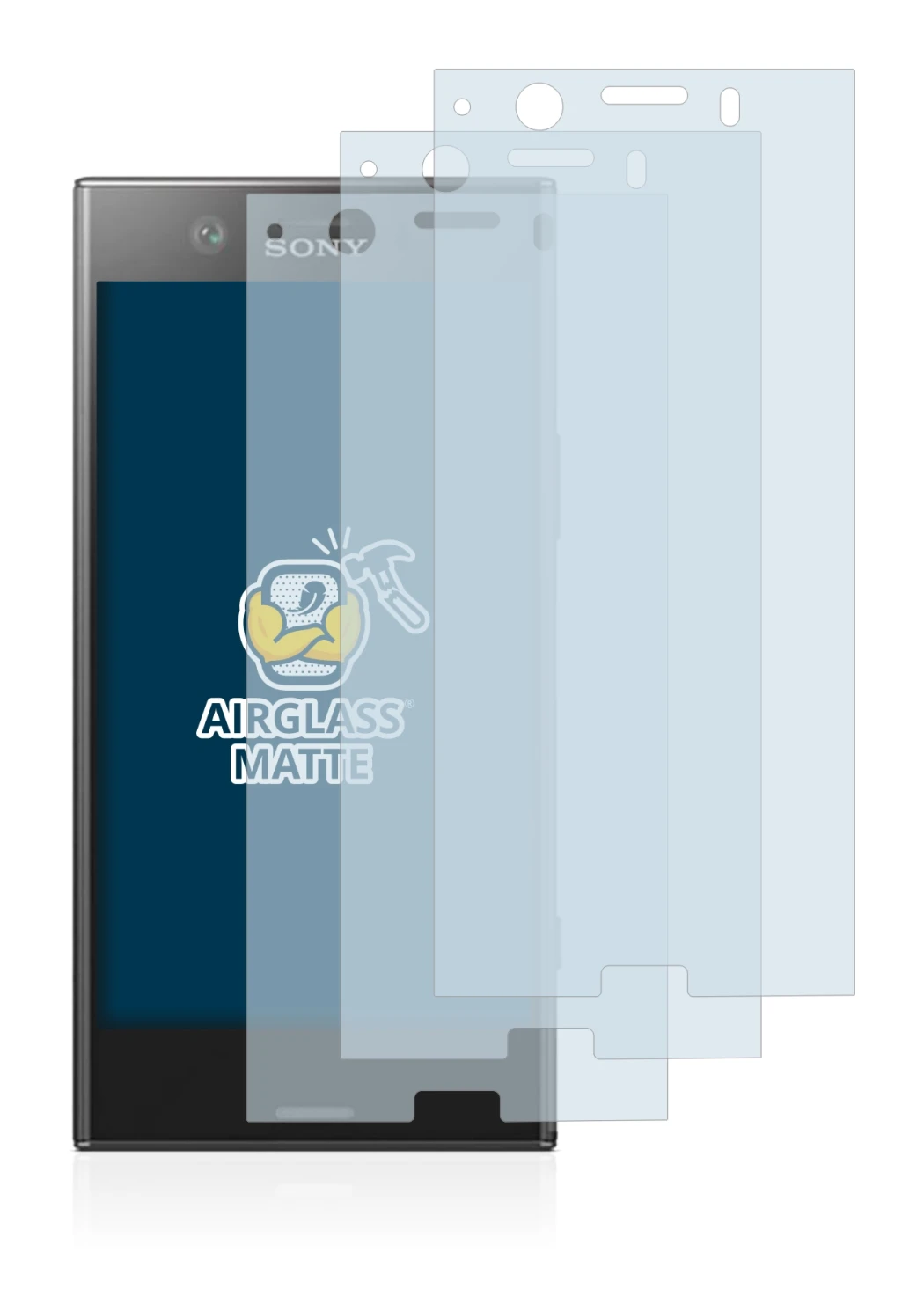 Image of the device Sony Xperia XZ1 Compact with a wide variety of screen protectors.