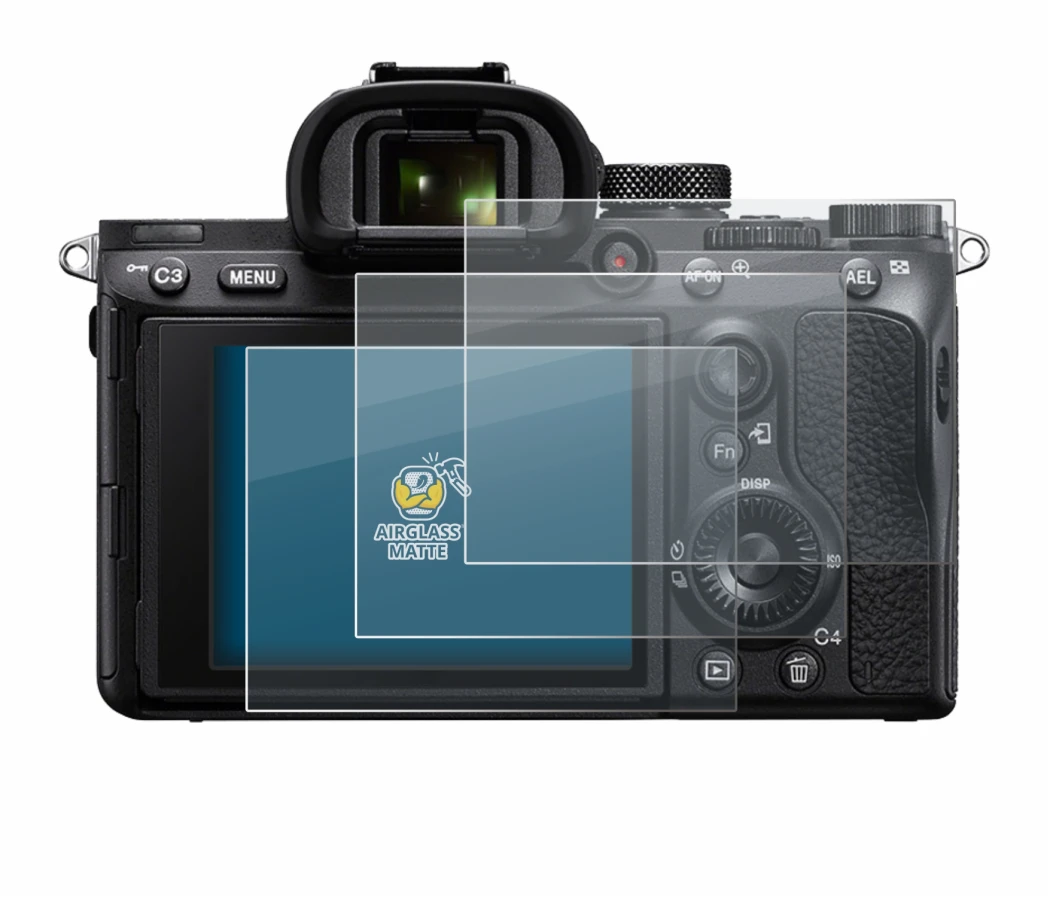 Image of the device Sony Alpha 7 III (ILCE-7M3) with a wide variety of screen protectors.