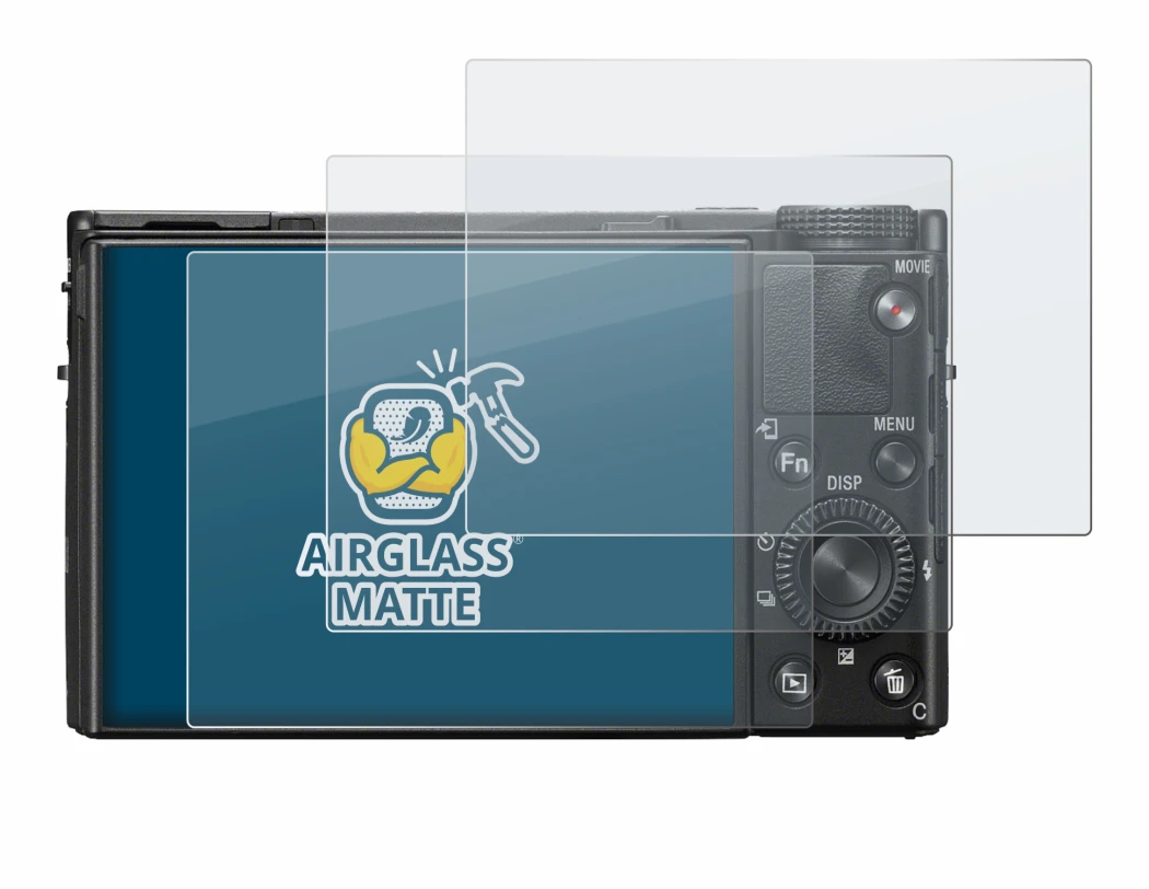 Image of the device Sony Cyber-Shot DSC-RX100 VII with a wide variety of screen protectors.