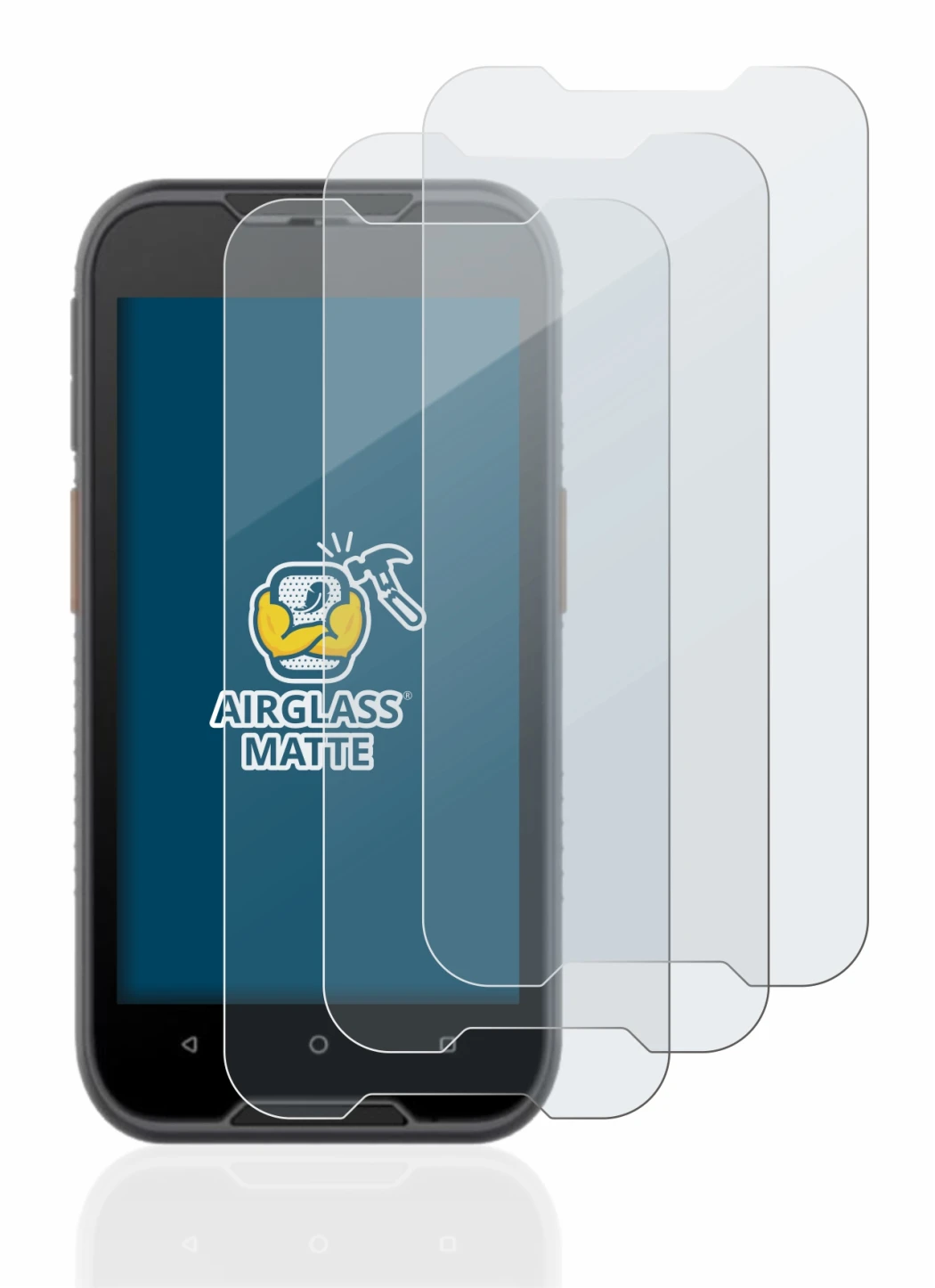 Image of the device Datalogic Memor 10 with a wide variety of screen protectors.