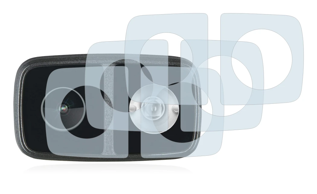 Image of the device Cycliq Fly12 CE with a wide variety of screen protectors.