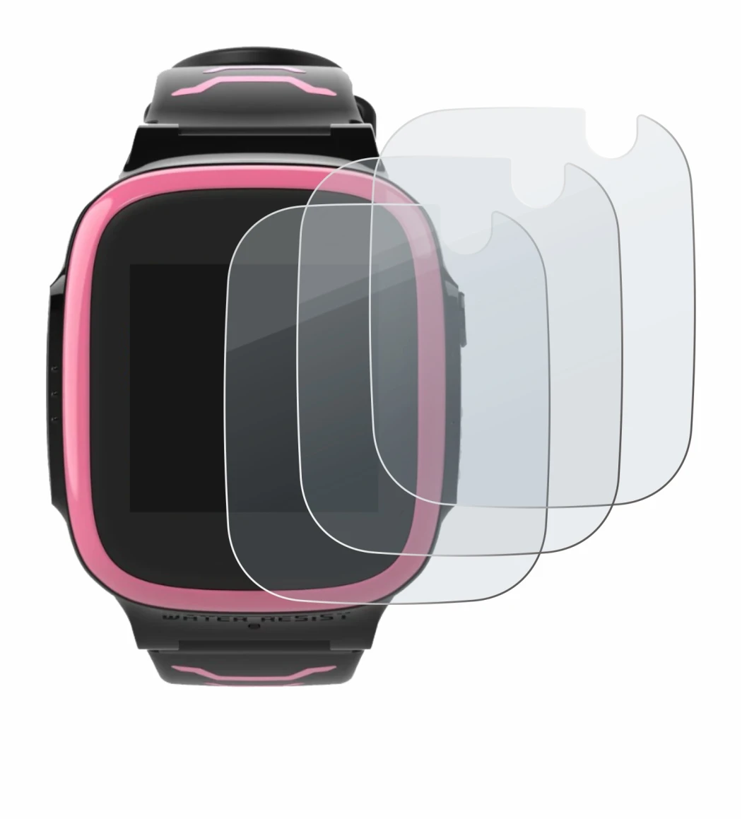 Image of the device Xplora X5 Play with a wide variety of screen protectors.