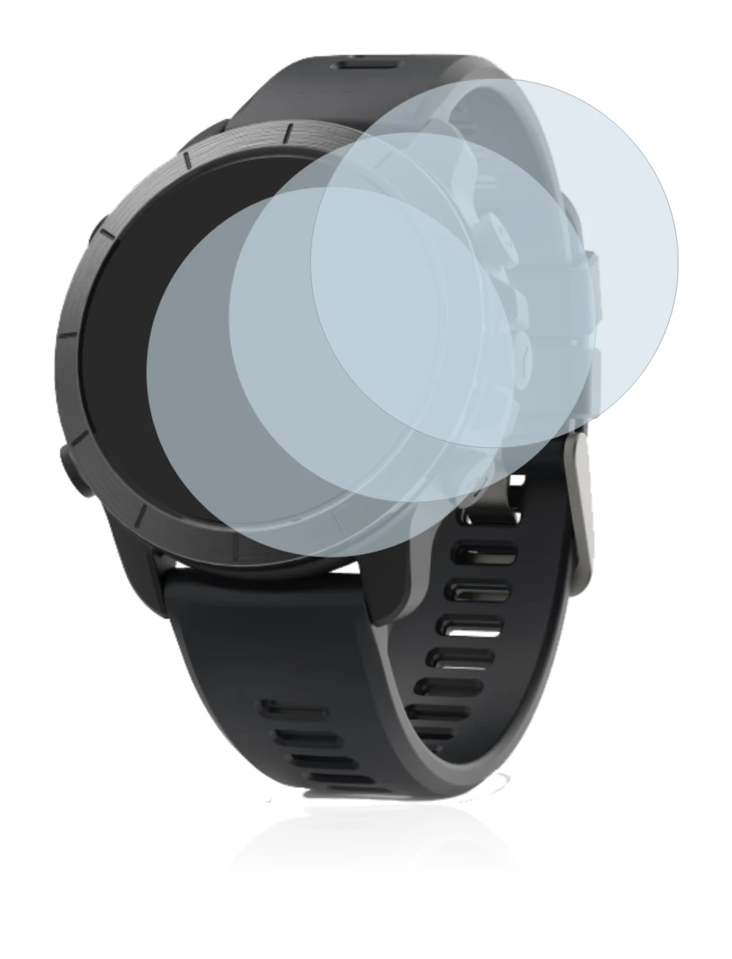 Image of the device Wahoo Elemnt Rival with a wide variety of screen protectors.