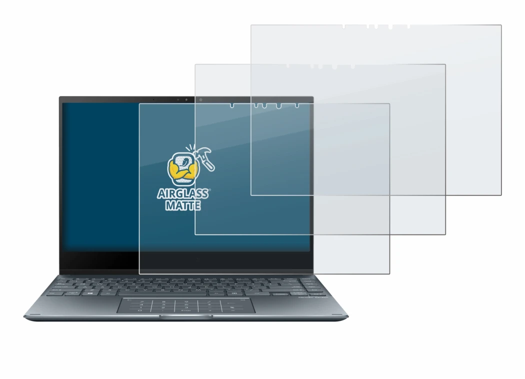Image of the device ASUS ZenBook Flip 13 UX363EA with a wide variety of screen protectors.