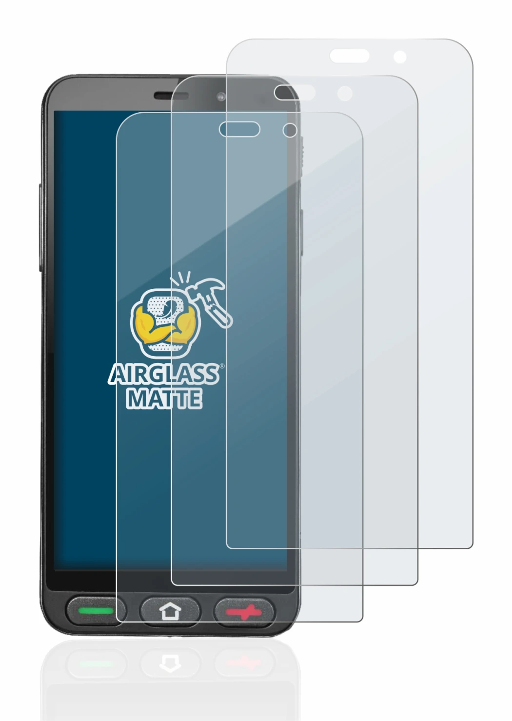 Image of the device Brondi Amico S Nero with a wide variety of screen protectors.