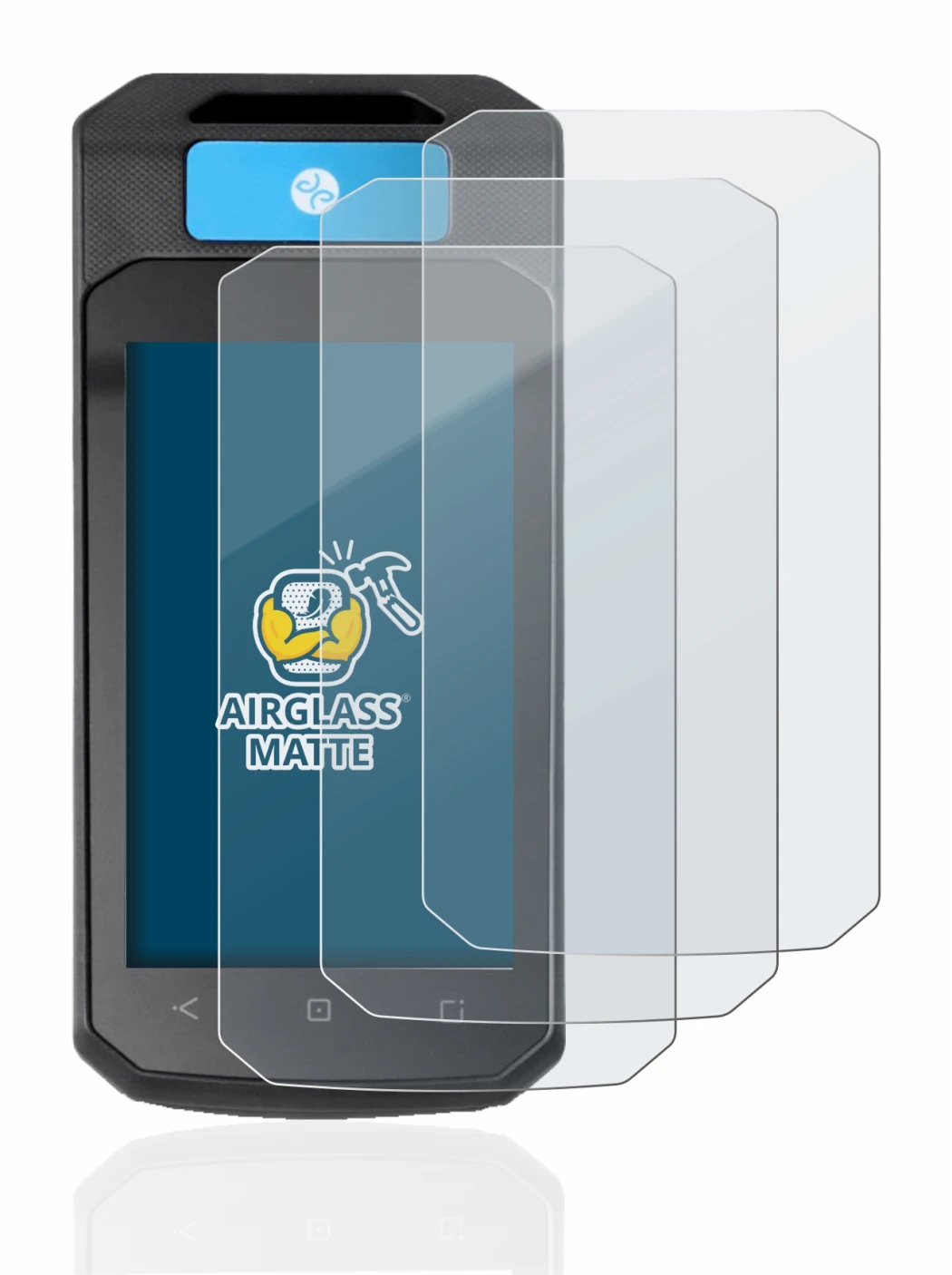 Image of the device Accu-Chek Insight mit DBLG1 with a wide variety of screen protectors.