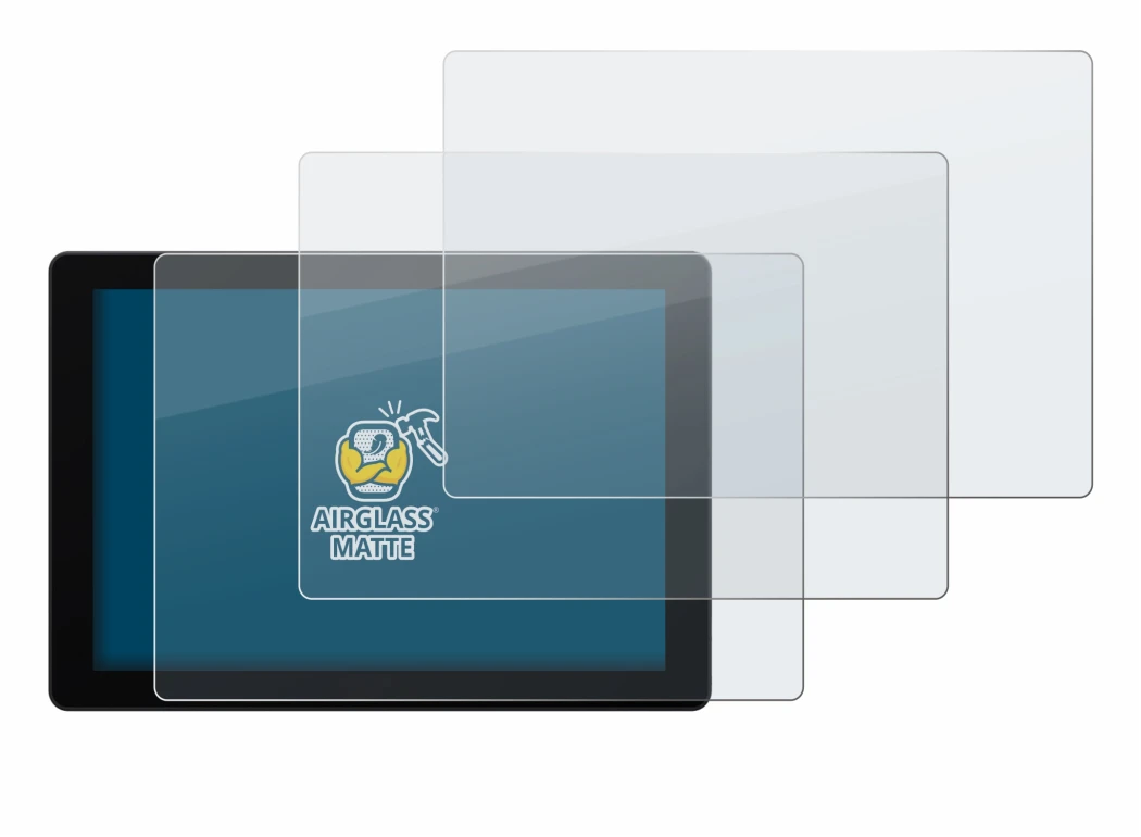 Image of the device SmallHD Cine 7 with a wide variety of screen protectors.