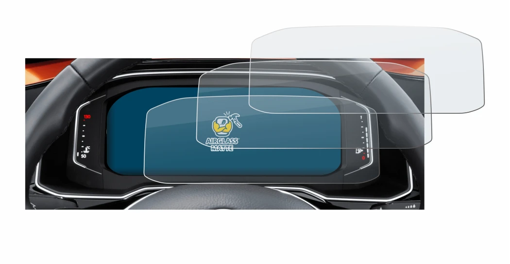 Image of the device Volkswagen Polo 6 Digital Cockpit Pro with a wide variety of screen protectors.