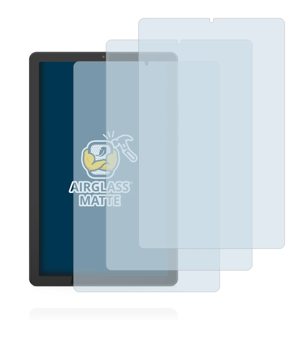 Image of the device Lenovo Tab M9 with a wide variety of screen protectors.