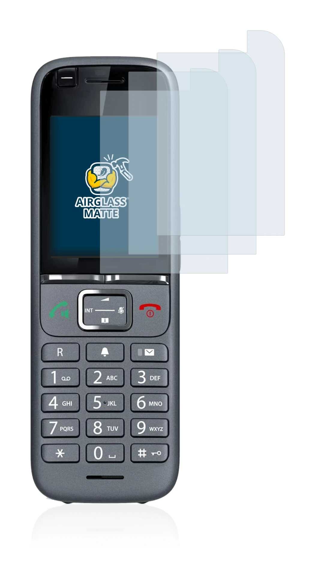Image of the device Gigaset S700H PRO with a wide variety of screen protectors.