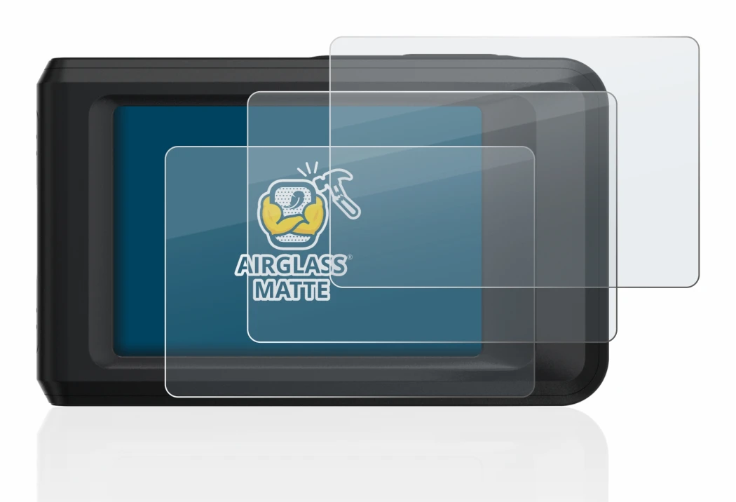 Image of the device Hikmicro Pocket 2 with a wide variety of screen protectors.