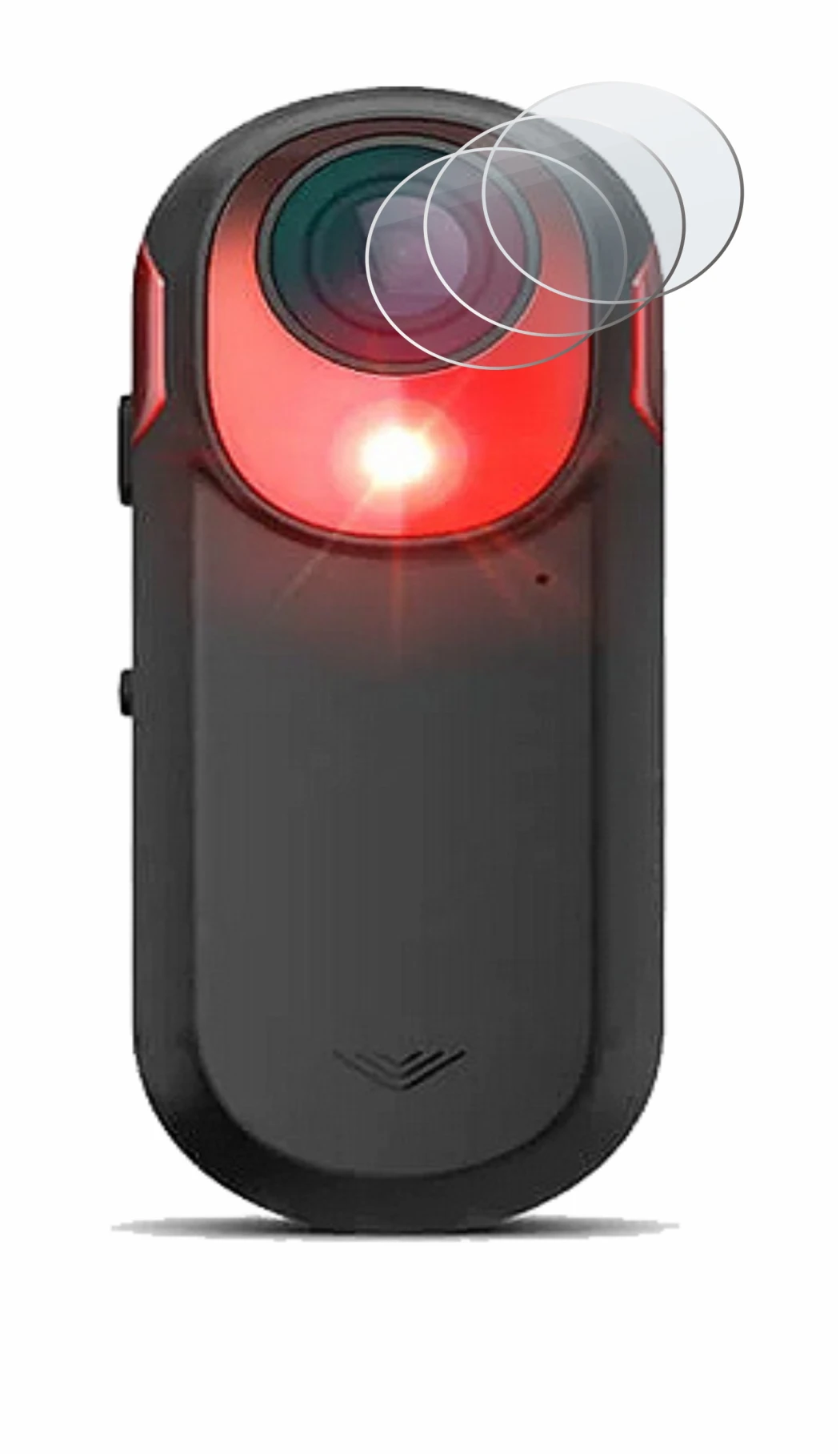 Image of the device Garmin Varia RCT 715 with a wide variety of screen protectors.