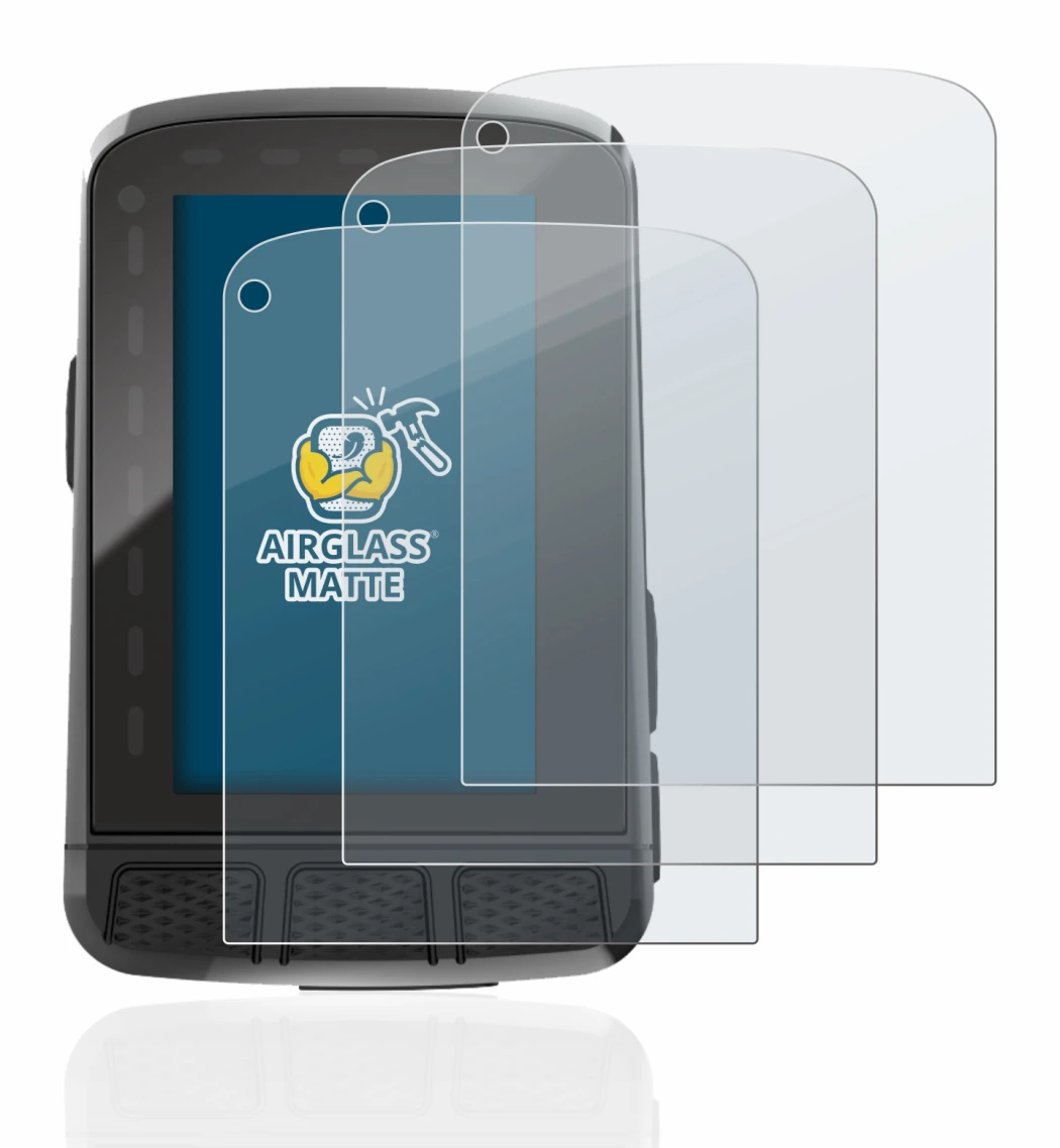 Image of the device Wahoo Elemnt Roam 2 with a wide variety of screen protectors.