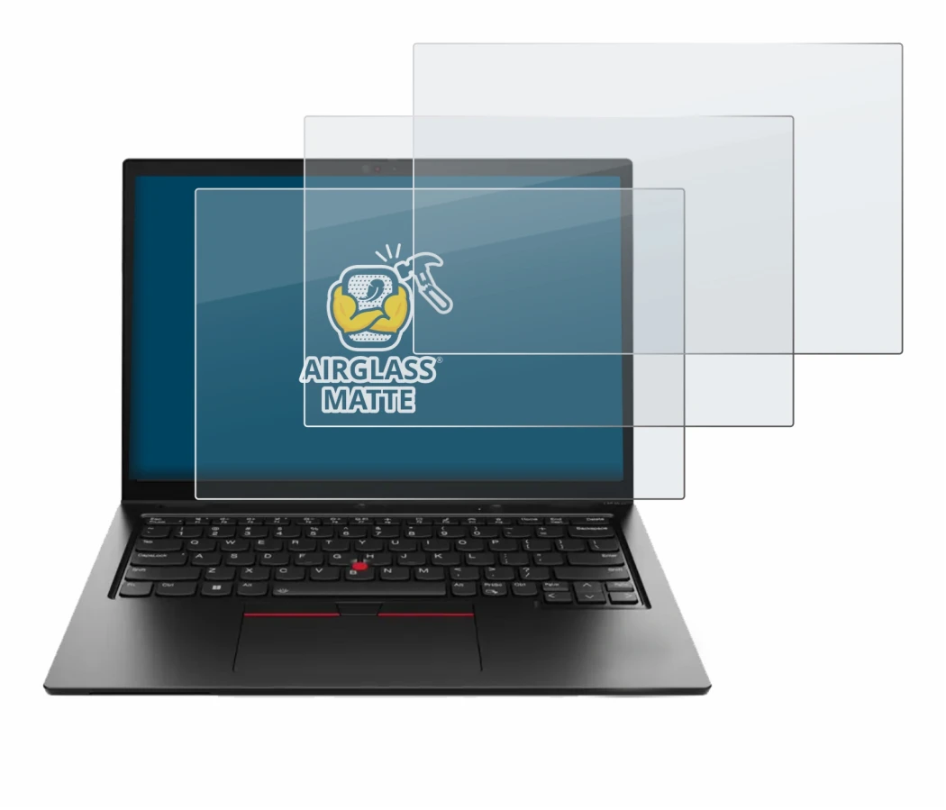 Image of the device Lenovo ThinkPad L13 Yoga Gen 4 with a wide variety of screen protectors.