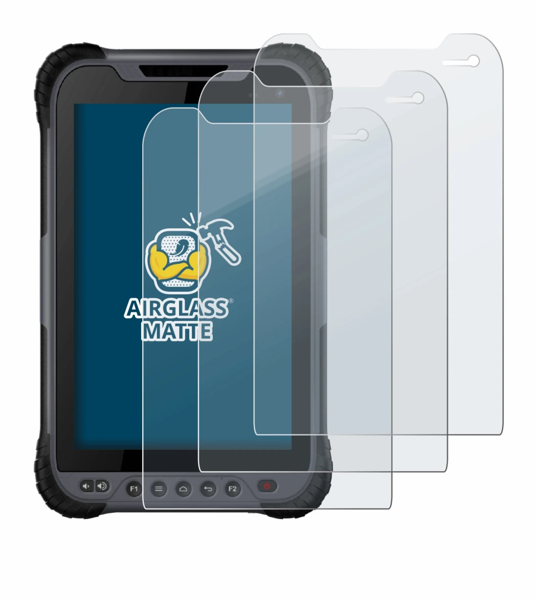 Image of the device Stonex UT32 Rugged Tablet with a wide variety of screen protectors.