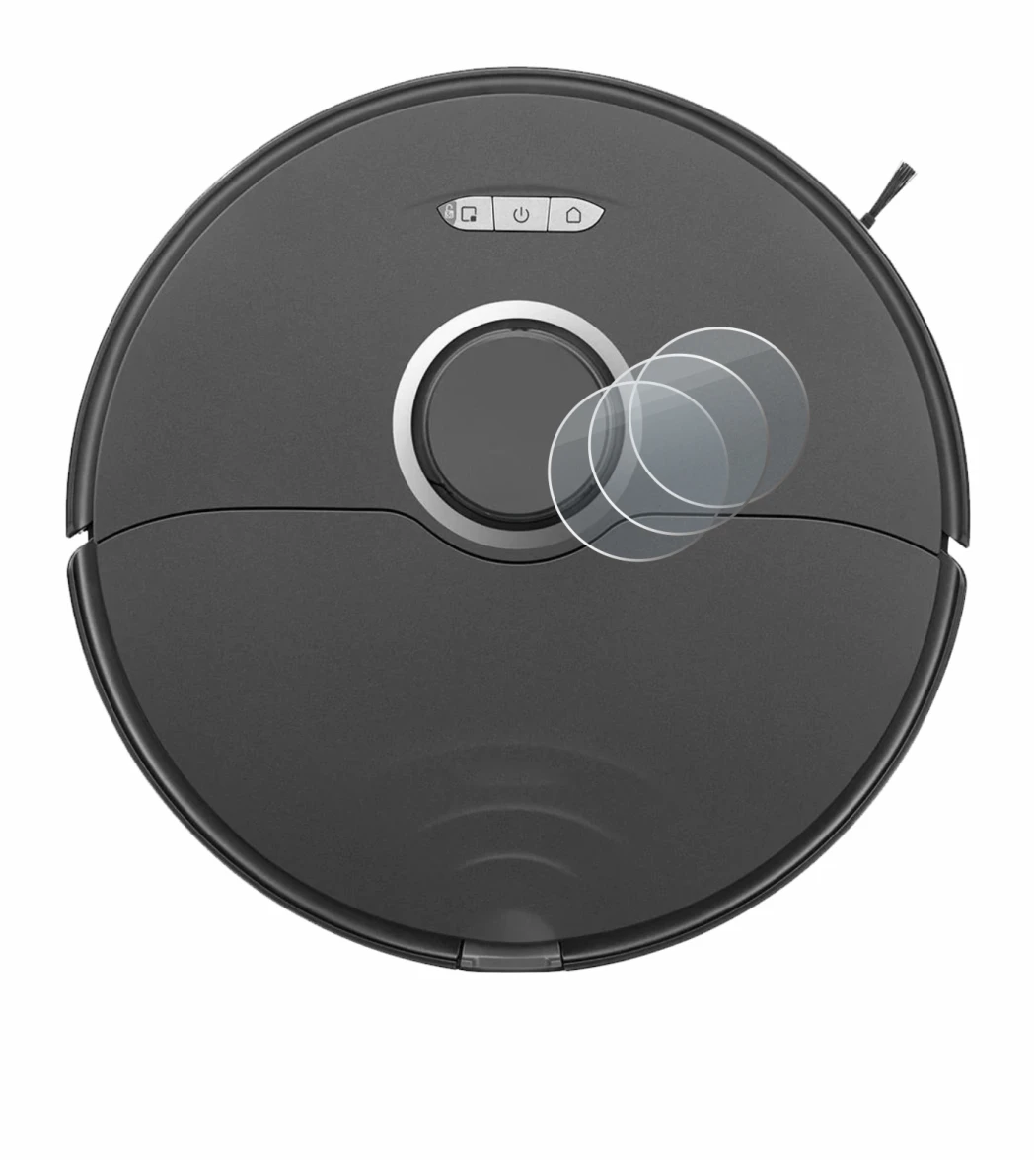 Image of the device Roborock S8 Lidar Sensor (white model only) with a wide variety of screen protectors.